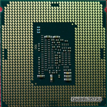 Процессор G3900T фото обратной стороны