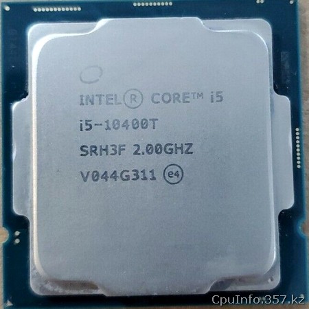 Процессор i5-10400T фото передней стороны