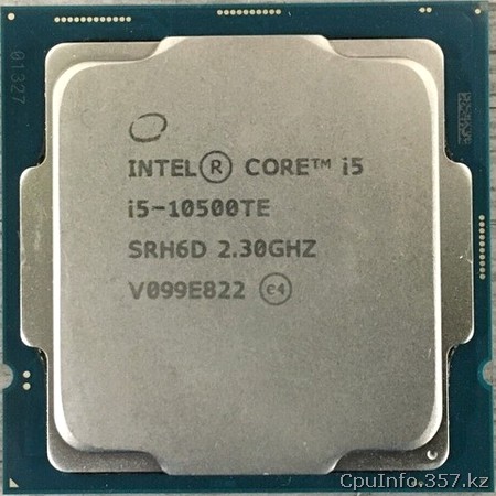 Процессор i5-10500TE фото передней стороны