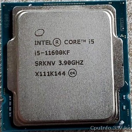 Процессор i5-11600KF фото передней стороны