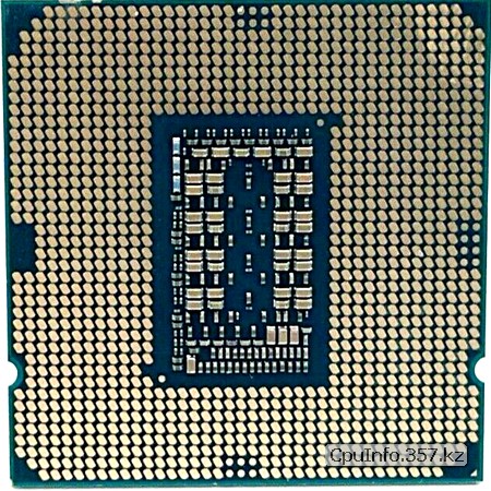 Процессор i5-11600KF фото обратной стороны