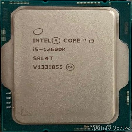 Процессор i5-12600K фото передней стороны