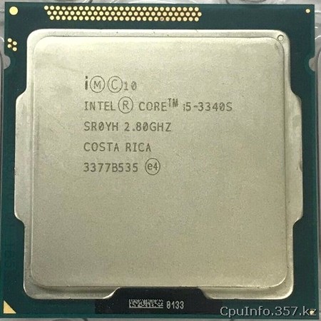 Процессор i5-3340S фото передней стороны