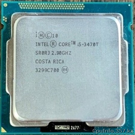 Процессор i5-3470T фото передней стороны