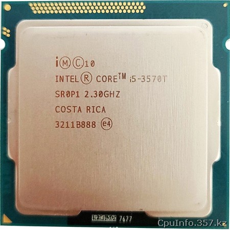 Процессор i5-3570T фото передней стороны