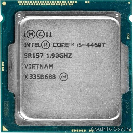 Процессор i5-4460T фото передней стороны