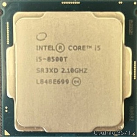 Процессор i5-8500T фото передней стороны