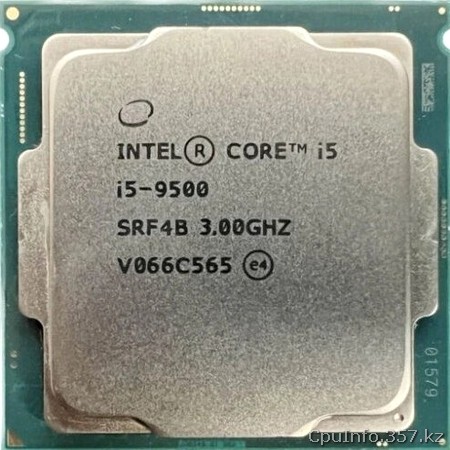 Процессор i5-9500 фото передней стороны