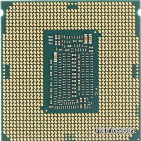 Процессор i5-9600KF фото обратной стороны