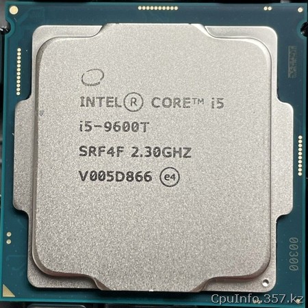 Процессор i5-9600T фото передней стороны