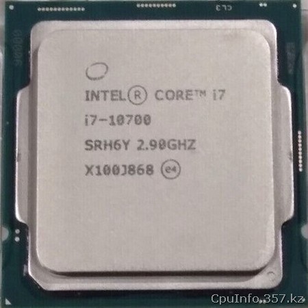 Процессор i7-10700 фото передней стороны