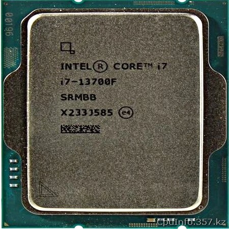 Процессор i7-13700F фото передней стороны