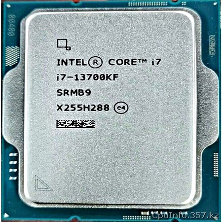 Процессор i7-13700KF фото передней стороны