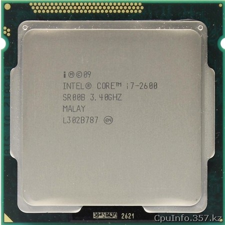 Процессор i7-2600 фото передней стороны