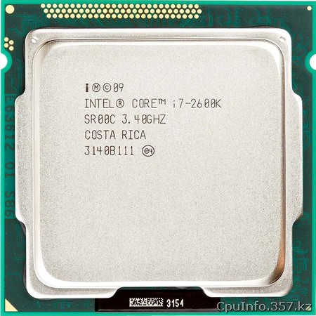 Процессор i7-2600K фото передней стороны