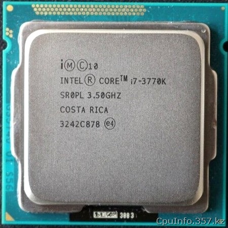 Процессор i7-3770K фото передней стороны