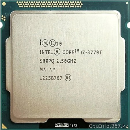 Процессор i7-3770T фото передней стороны