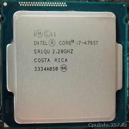 Процессор i7-4785T фото передней стороны