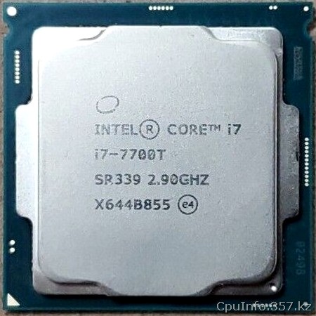 Процессор i7-7700T фото передней стороны