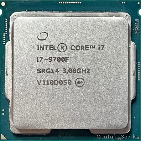 Процессор i7-9700F фото передней стороны