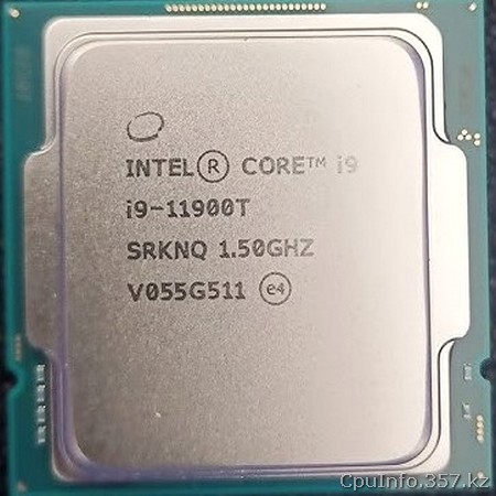 Процессор i9-11900T фото передней стороны