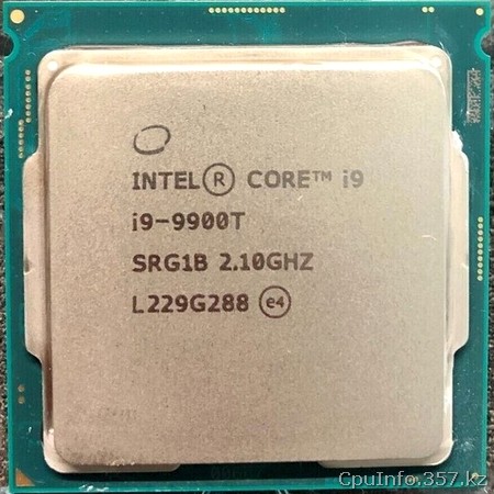 Процессор i9-9900T фото передней стороны